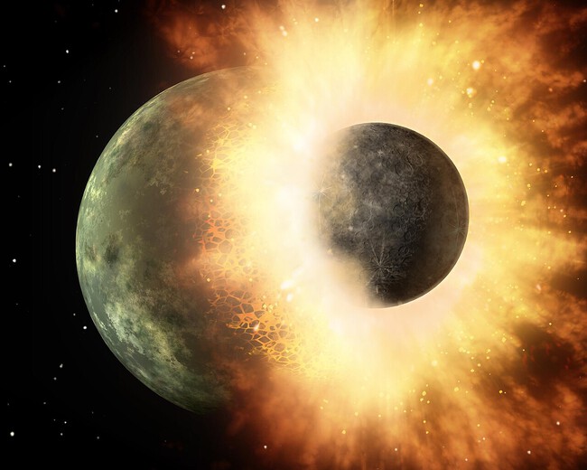 Formacion De La Luna