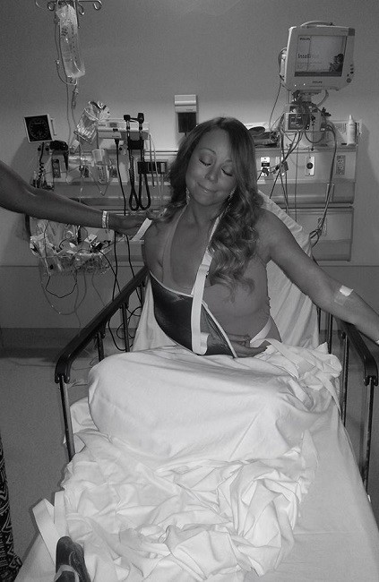 Mariah Carey, pisa con más cuidado, ¡que te nos desgracias!