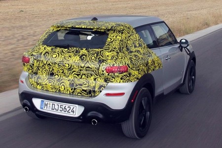 Mini Paceman, a la vista con algo de camuflaje