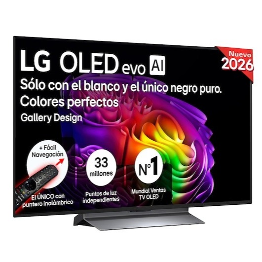 Smart TV LG OLED evo AI G6 48 pulgadas 4K 2026