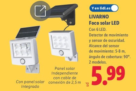 Foco Solar Folleto