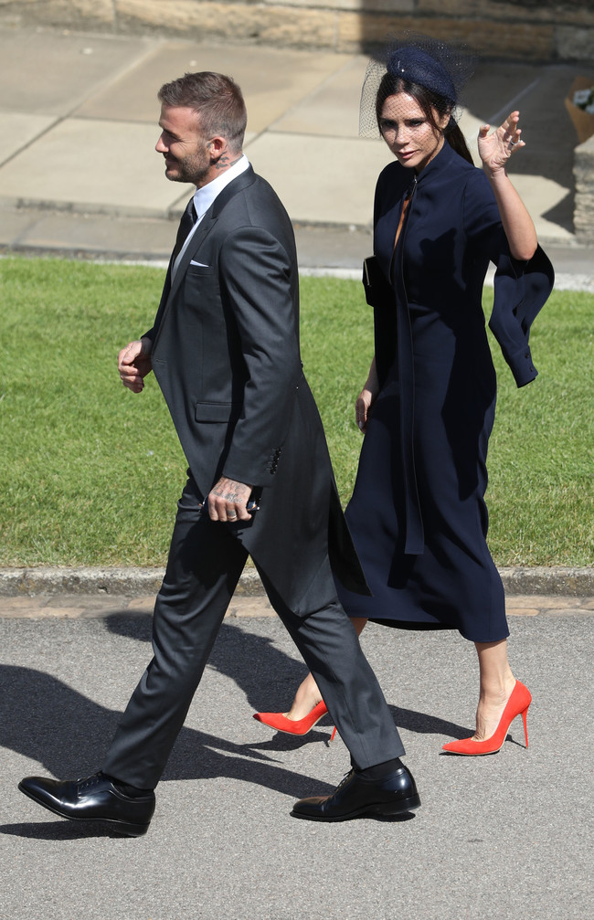 boda harry meghan victoria beckham