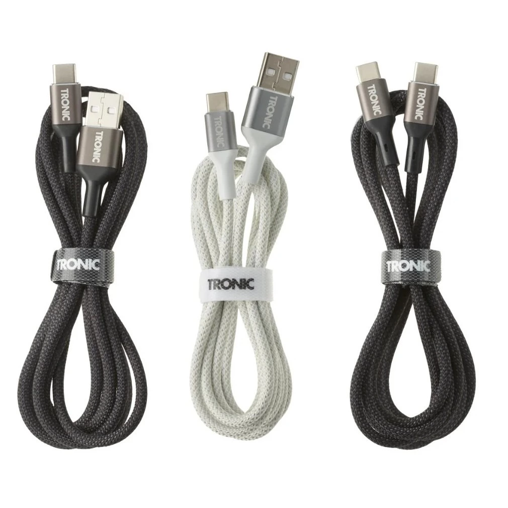Cable trenzado de carga y datos