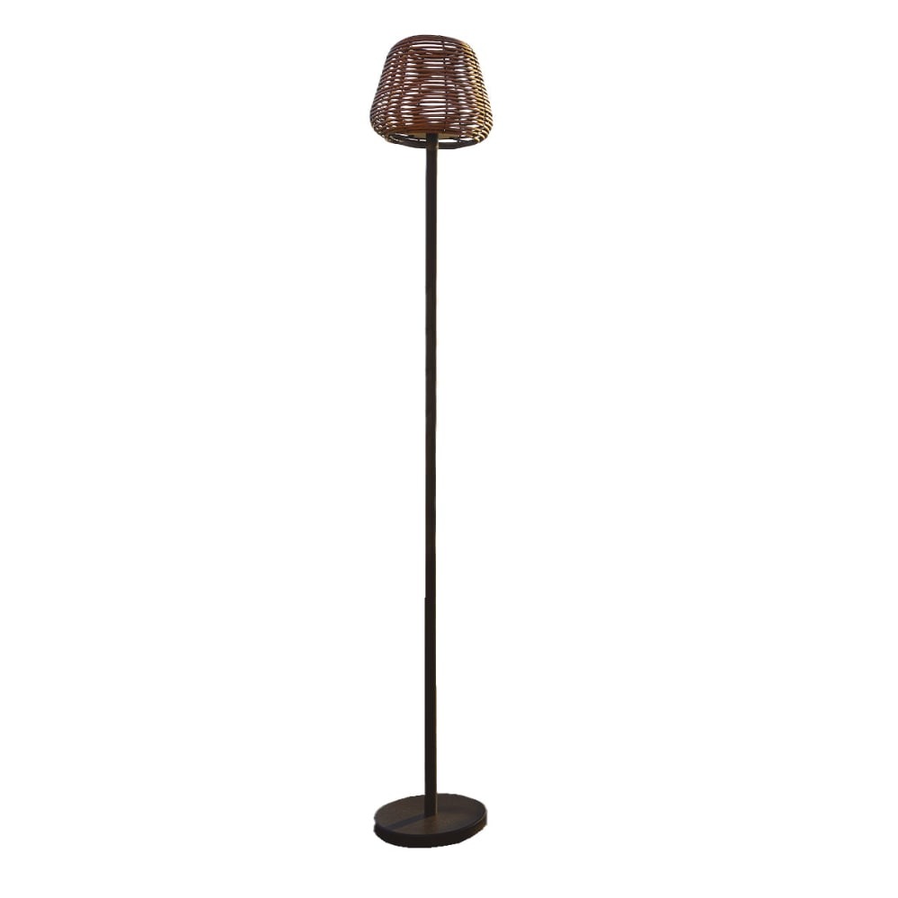 Boheme tall - Lámpara de pie inalámbrica marrón h120cm
