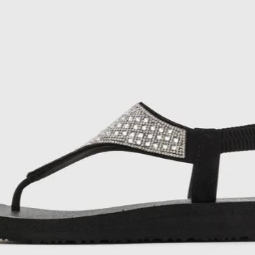 Skechers
MEDITATION - Sandalias de dedo - negro