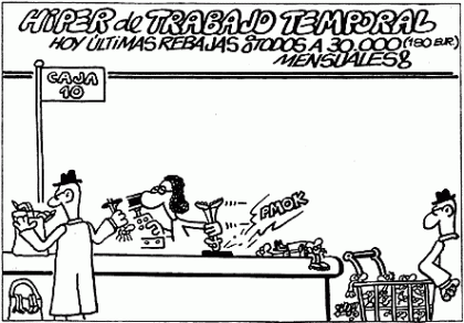 Uno de cada cuatro asalariados no cotizan todo el año