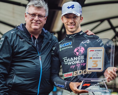 Szafnauer Gasly Spa F1 2023