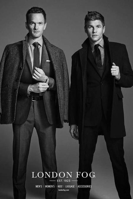 London Fog presenta a Nail Patrick Harris y su esposo David Burtka como imagen de su campaña