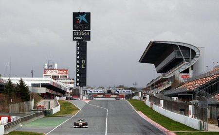 El Gran Premio de España tendrá una zona de DRS de 830m