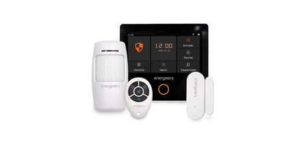 Sistema de alarma Wifi+GSM pantalla táctil, sirena 100dB y batería PROTECT PLUS