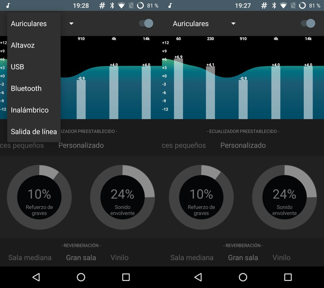Los 5 mejores ecualizadores de Android