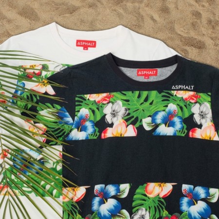 Asphalt Yacht Club (AYC) y sus camisetas de flores