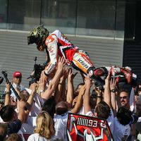 ¿Te perdiste la celebración de Marc Márquez? ¡Give me five!