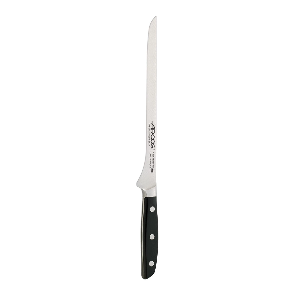 Cuchillo jamonero Manhattan Arcos Negro