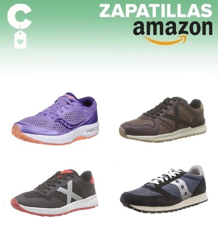 Chollos en tallas sueltas de zapatillas Munich o Saucony en Amazon por menos de 40 euros