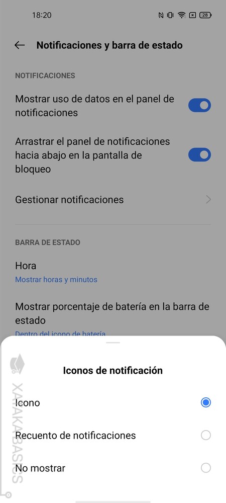 Iconos Notificaciones