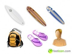 Surf Icons: Iconos surferos para nuestro Mac