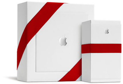 El envoltorio de regalo del iPod