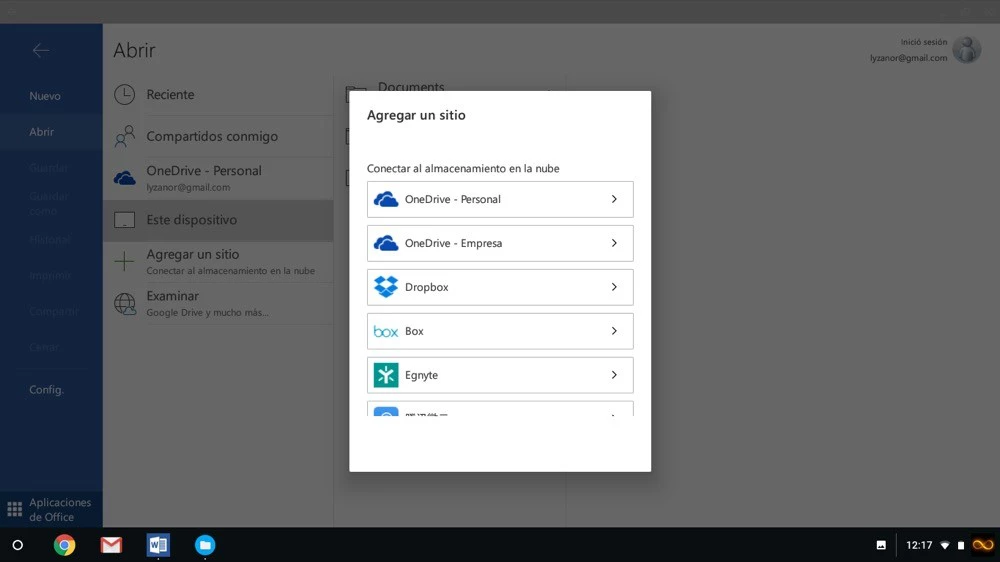 Foto de Word y Excel para ChromeOS (3/4)