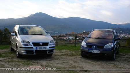 Fiat Ulysse y Renault Grand Scénic