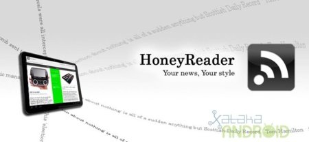 HoneyReader, un cliente de Google Reader exclusivo para tablet con Honeycomb