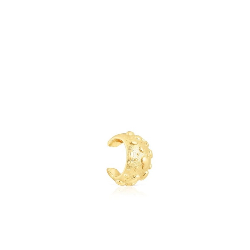 Tous
Earcuff Dybe con baño de oro 18 kt sobre plata con textura

