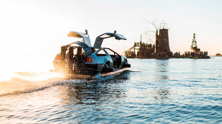 DeLorean hovercraft