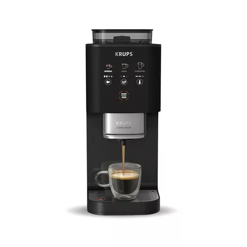 KRUPS Coffee Crush, Cafetera automática, Súper compacta