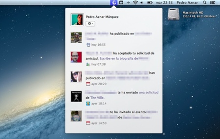 Notifications for Facebook, integra las notificaciones de Facebook en OS X