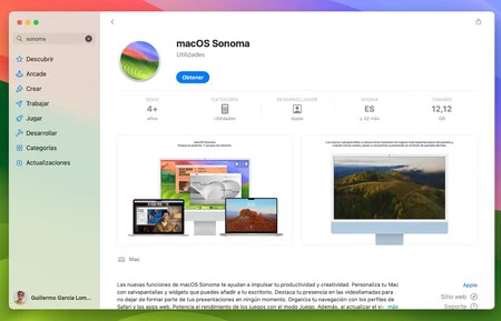 Descarga macOS Sonoma