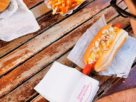 El Perrito Caliente De Casa Peter Con Cebolla Cruda C Casa Peter