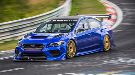 ¡A fuego! Mira cómo el Subaru WRX STi Type RA NBR Special se ha convertido en el sedán más rápido de Nürburgring