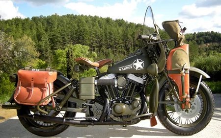 Milwaukee Belle, una Harley Davidson Sportster 883 vestida de WL