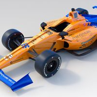 McLaren presenta el coche con el que Fernando Alonso tratará de ganar las 500 millas de Indianápolis