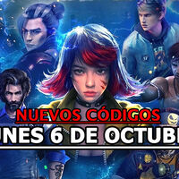 Free Fire MAX, códigos gratuitos para el Lunes 6 de octubre 