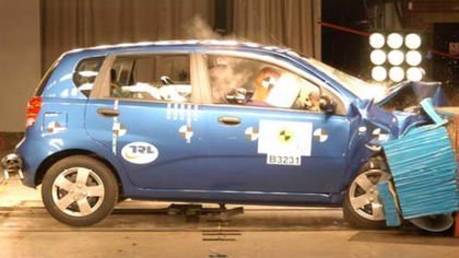 Chevrolet Kalos: otro resultado mediocre en Euroncap