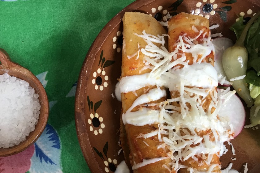 Enchiladas receta Zacatecas