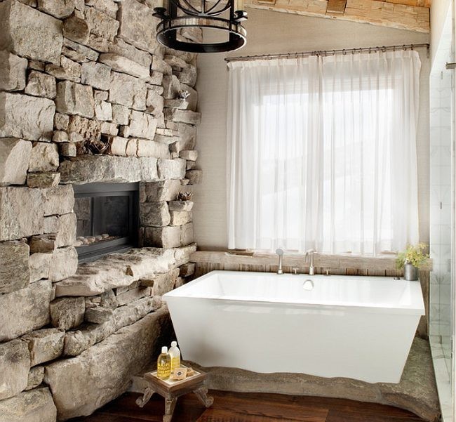 Una cabaña llena de chimeneas en Montana