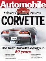 A Automobile se le ha escapado un día antes la portada con el Corvette C7