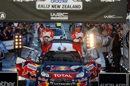 Sébastien Loeb vence por tercera vez en el Rally de Nueva Zelanda