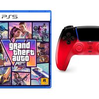 GTA VI para PS5 ganha combo com DualSense Techno Red em pré-venda na Amazon