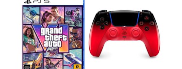 GTA VI para PS5 ganha combo com DualSense Techno Red em pré-venda na Amazon