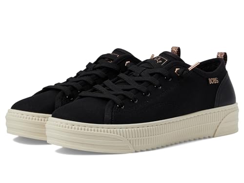 Skechers, Bobs Copa Mujer, Black Canvas, 38 EU