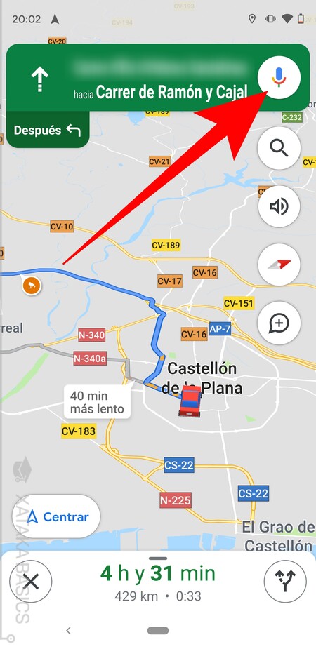 Cómo recibir indicaciones de Google Maps en un  Echo Auto