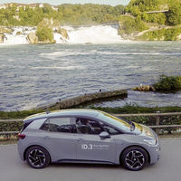 El Volkswagen ID.3 supera las cifras de autonomía viajando de Alemania a Suiza