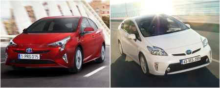 Toyota Prius 2016, comparativa visual