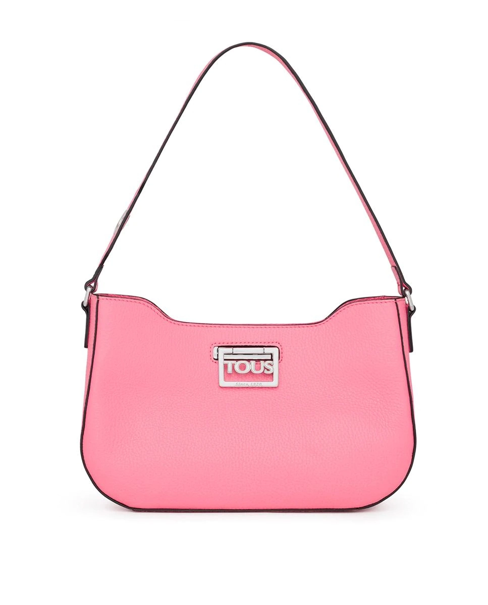 Bolso de hombro Legacy de piel en rosa