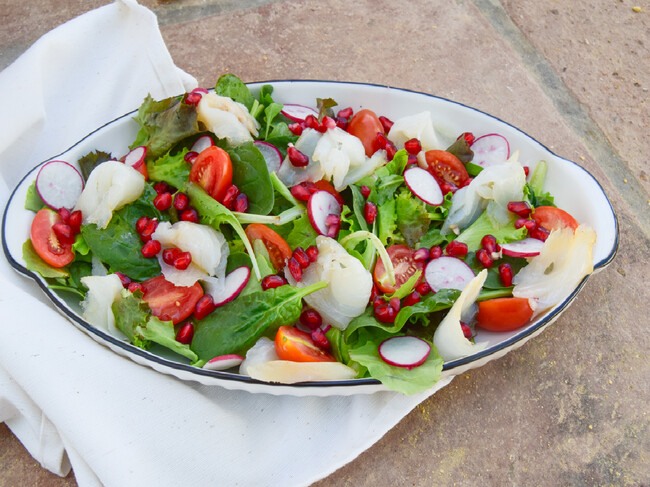 Ensalada De Bacalao Ahumado