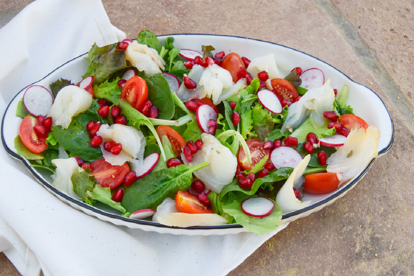 Ensalada De Bacalao Ahumado