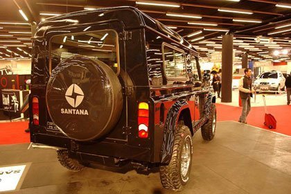 Presentación Santana Anibal PS10 Short Line en el salón de Ginebra